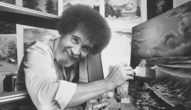 Bob Ross Paintings Fetch $1.2 Million for Public TV After Trump Cuts