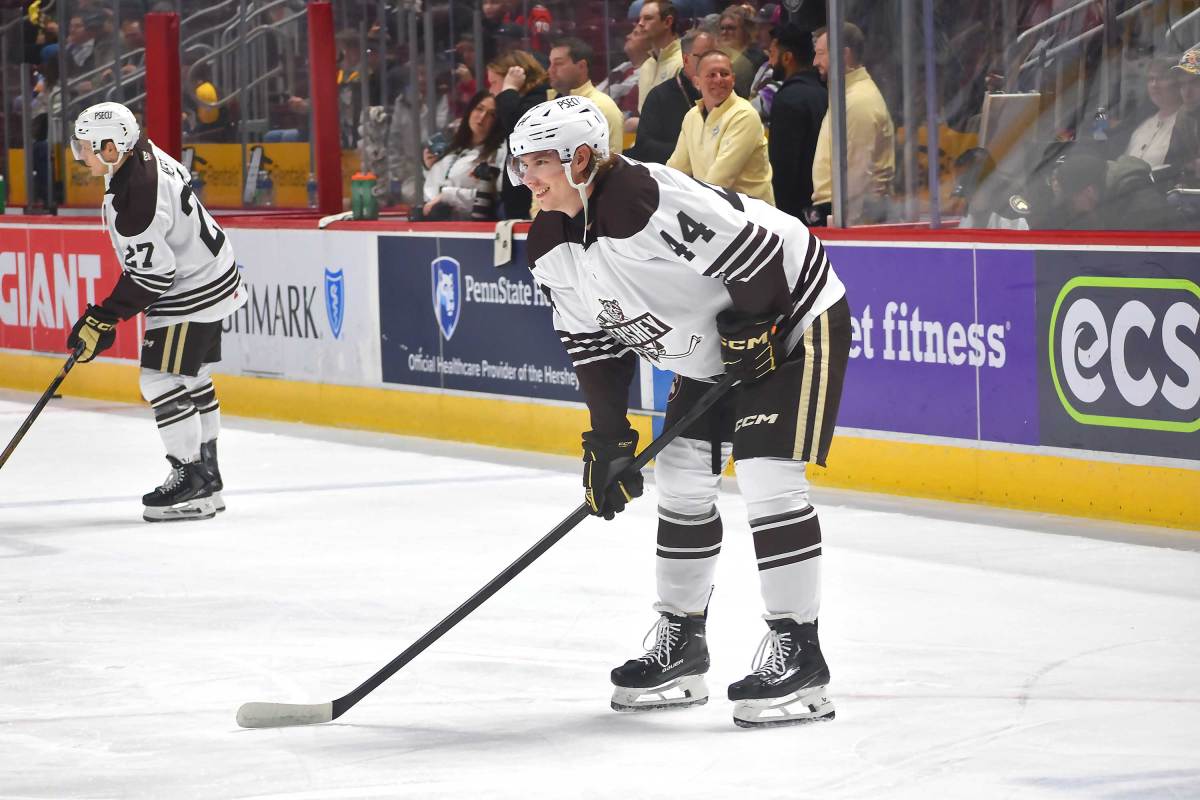 Bogdan Trineyev held out of Hershey road game ahead of Capitals-Hurricanes matchup
