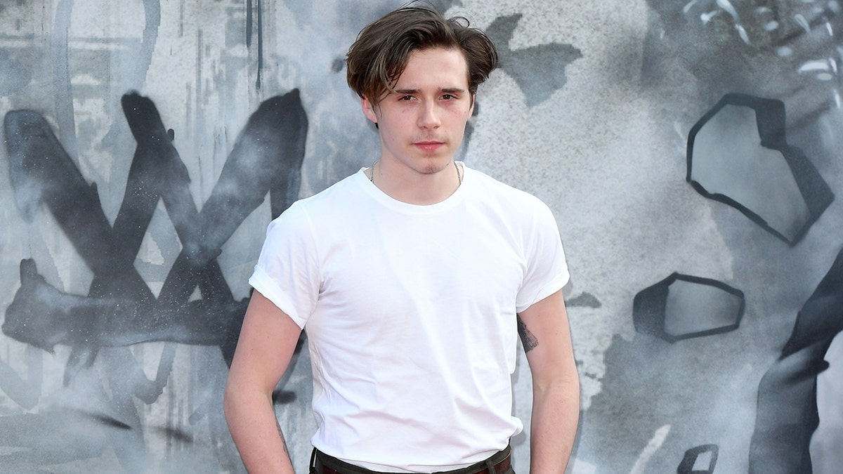 Brooklyn Beckham at the premiere of "King Arthur: Legend of the Sword" in May 2017.