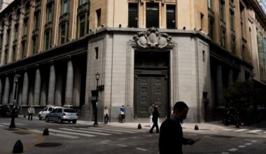 The financial district of Buenos Aires.