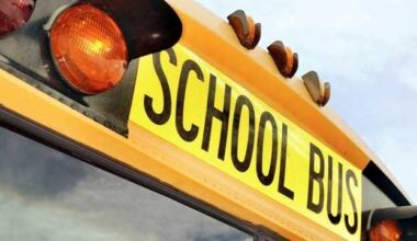 School bus catches fire at southeast Indiana elementary school; classes canceled