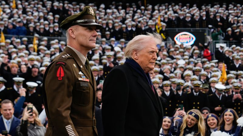 Trump vows executive order to protect Army-Navy game from competing football broadcasts