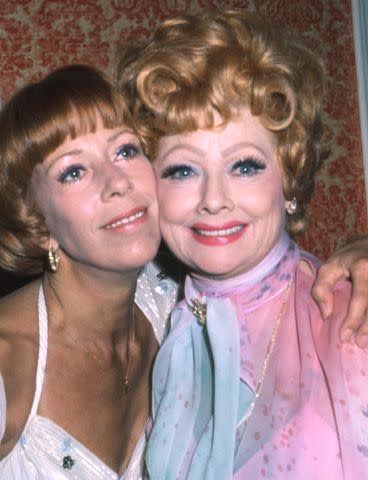 Screen Archives/Getty Carol Burnett and Lucille Ball