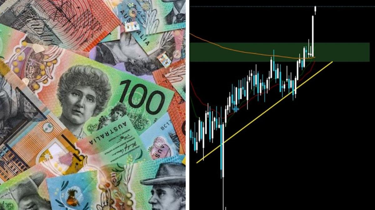 Aussie dollar skyrockets in global madness