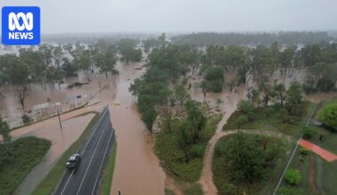 Flood emergency warning for Clermont in central Queensland as ex-Cyclone Koji moves inland