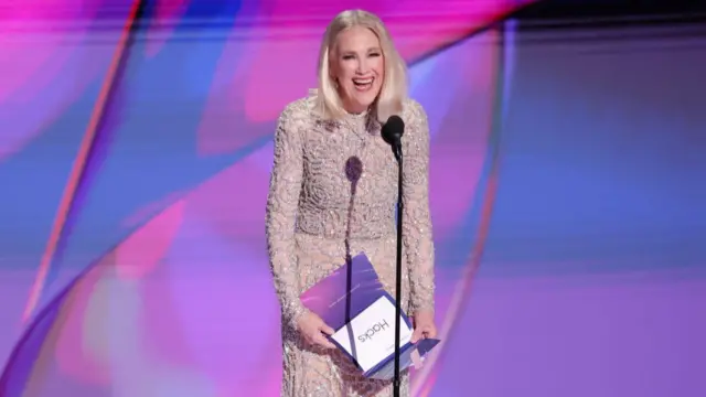 Catherine O'Hara at the 76th Primetime Emmy Awards held at Peacock Theater on September 15, 2024 in Los Angeles, California.