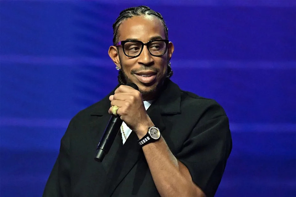 Paras Griffin/Getty Rapper Ludacris speaks onstage during the 2025 Beloved Benefit in Atlanta