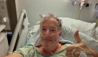 Piers Morgan Hospitalized After Fall, Undergoes Hip Replacement