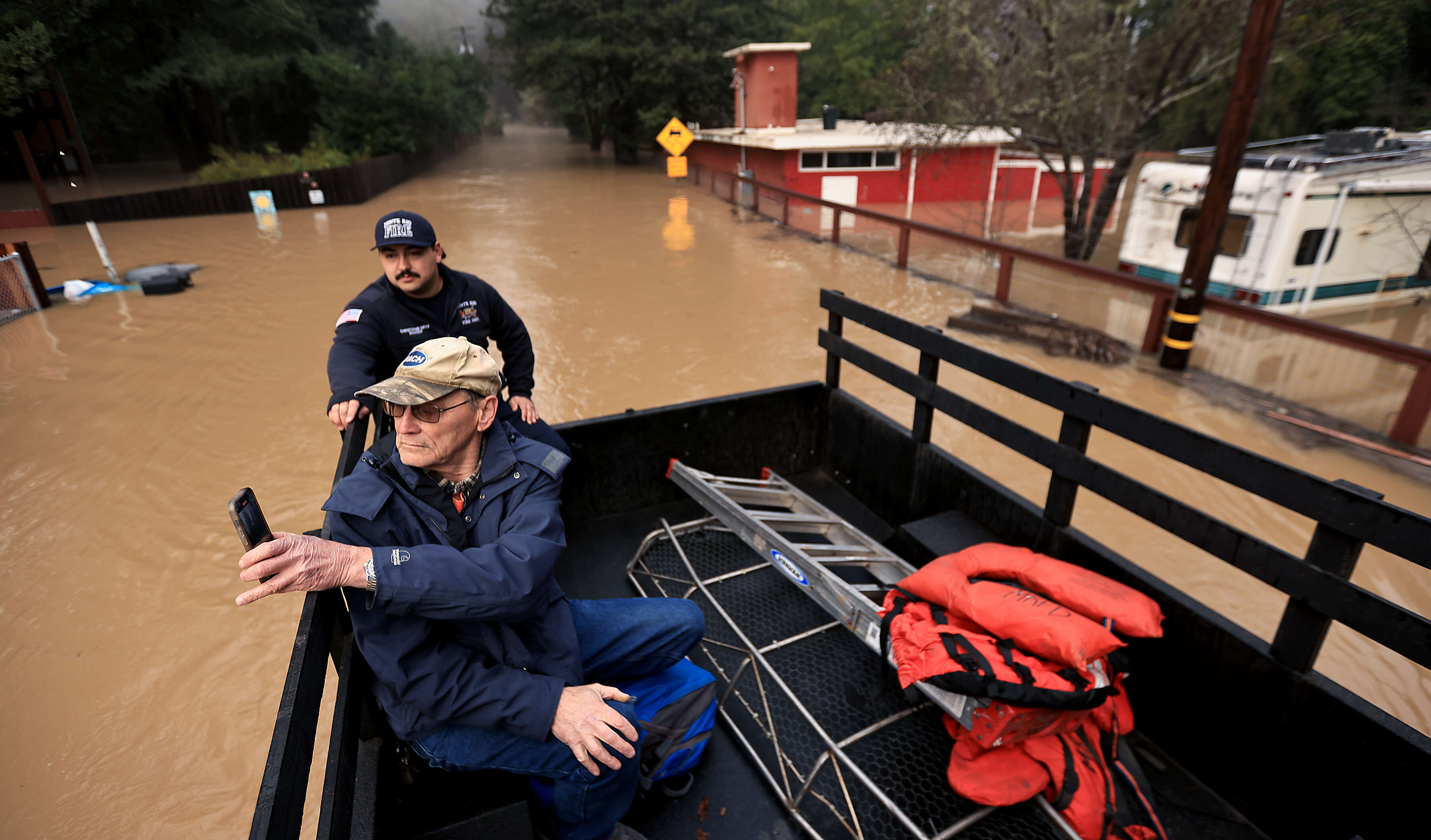 The lower Russian River sits at the end of a...