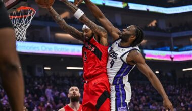 Barnes, Raptors heat up in third quarter to beat Kings 122-109 :: WRAL.com