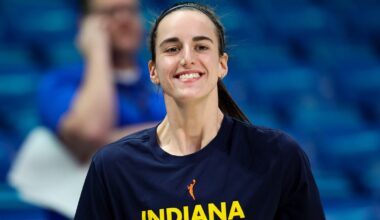 Caitlin Clark smiling