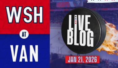 Live updates: Washington Capitals vs Vancouver Canucks at Rogers Arena