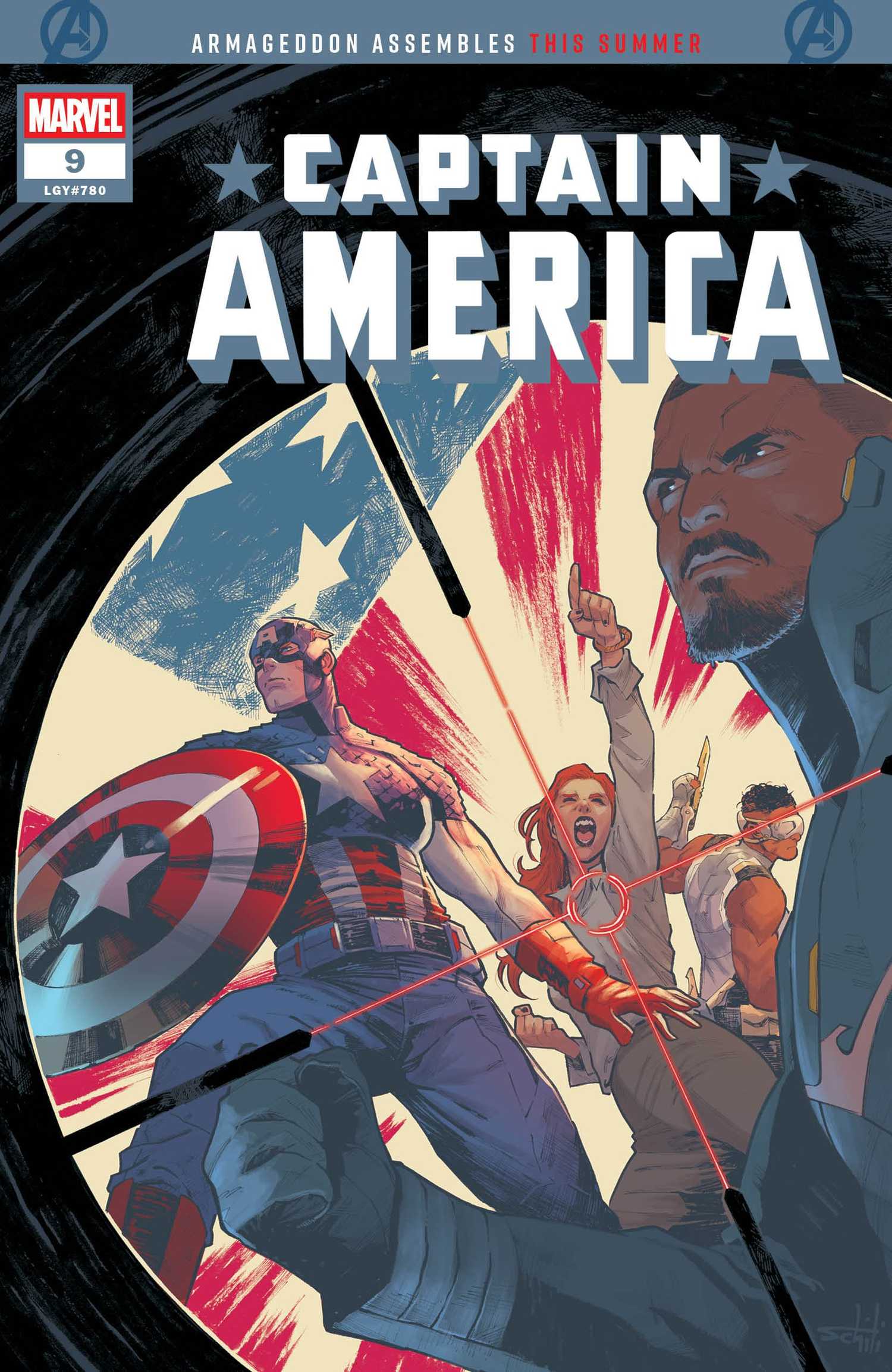 Captain America #9 main cover