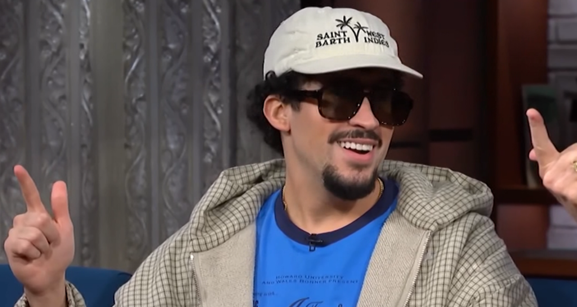 Bad Bunny Describes His Future In 5 Words on 'Late Show' With Colbert