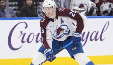 Colorado Avalanche NHL Nathan MacKinnon