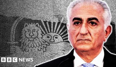 Reza Pahlavi, exiled son of Iran's last shah, at centre of protest chants