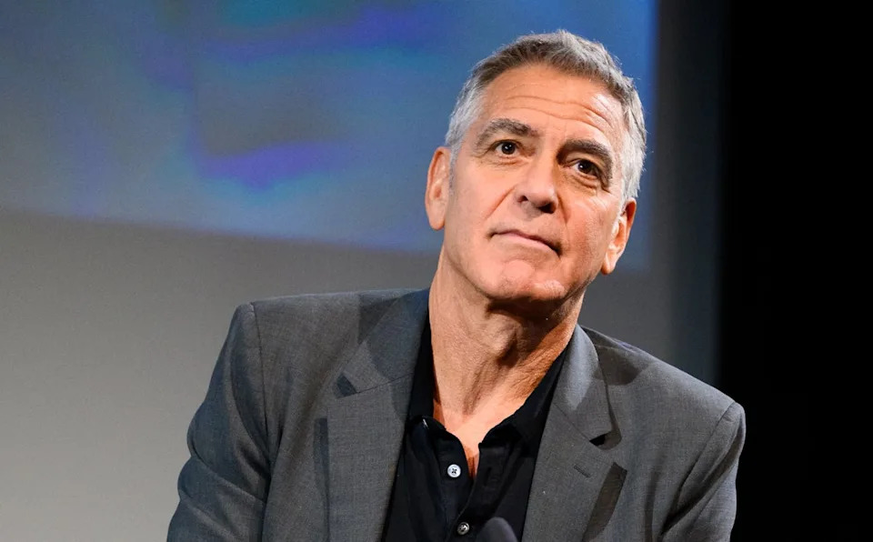 President Trump accused George Clooney of being a failed movie star, after the actor spoke out about the president in a recent magazine profile (Getty Images for BFI)