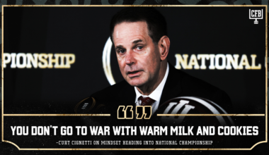 Indiana HC Curt Cignetti's Latest Viral Quote, 'You Don't Go to War with Warm Milk and Cookies'