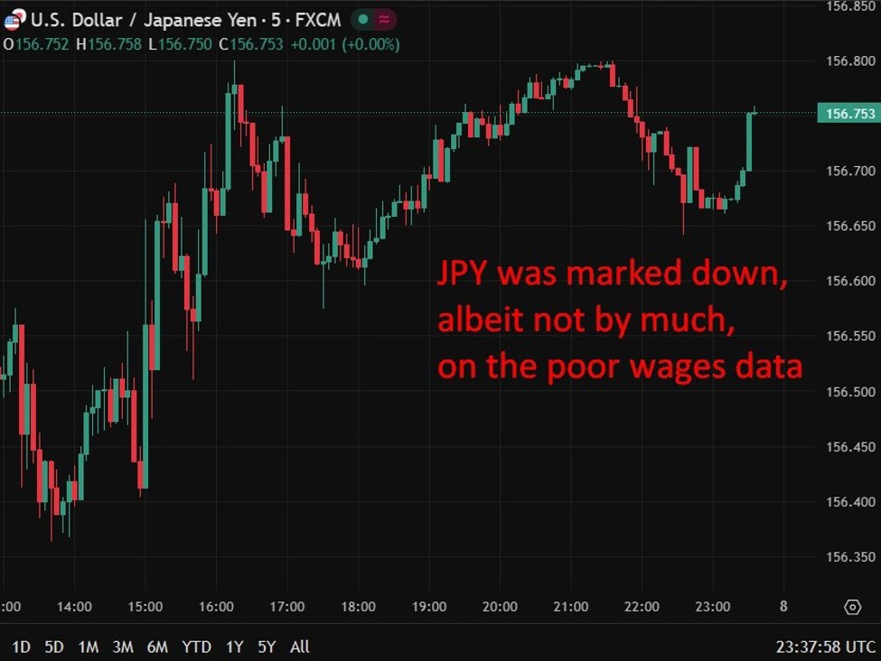 Japan real wages slide sharply in November, posing a key dilemma for the Bank of Japan