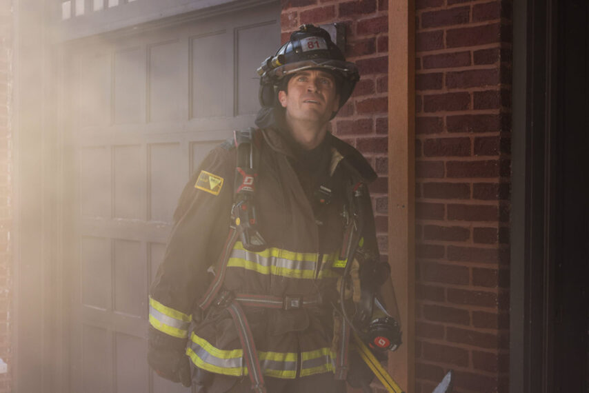 Jake Lockett as Sam Carver — 'Chicago Fire' Season 12