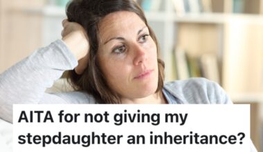 A Widow Inherited Money From Her Late Husband, But She Refuses To Share It With The Daughter He Had With Another Woman