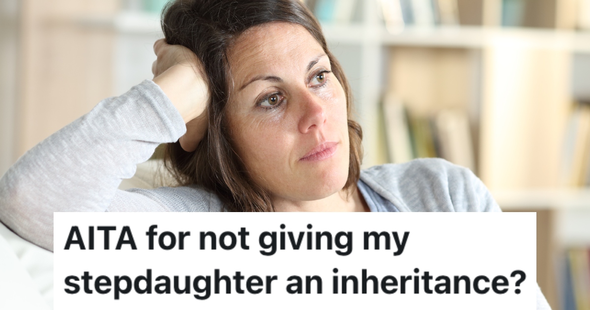 A Widow Inherited Money From Her Late Husband, But She Refuses To Share It With The Daughter He Had With Another Woman