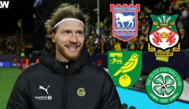 Ipswich Town & Wrexham join Norwich City and Celtic in £6.9m Kasper Hogh transfer race