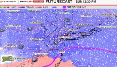 Winter storm live updates as NYC and Tri-State Area brace for heavy snow, sleet