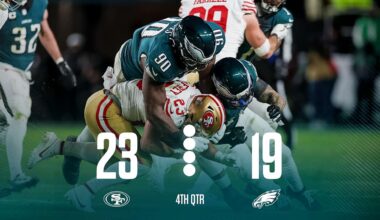 49ers vs. Eagles Live Updates