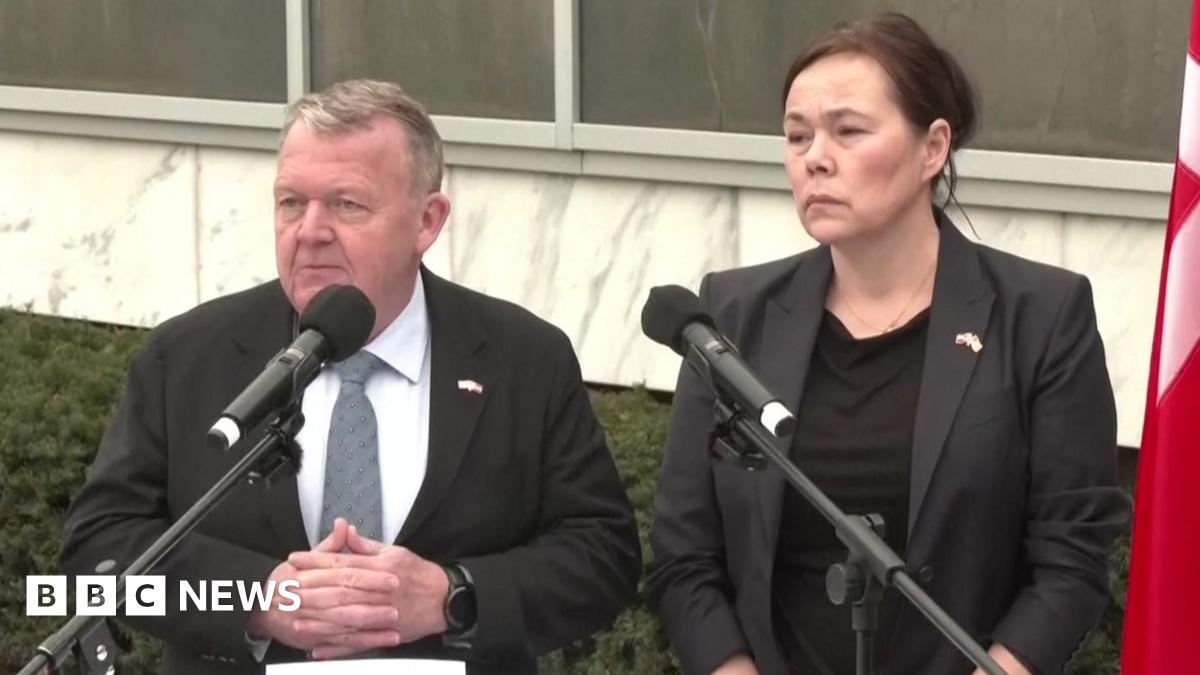 Danish minister says 'fundamental disagreement' remains after 'frank' Greenland talks with US - live updates