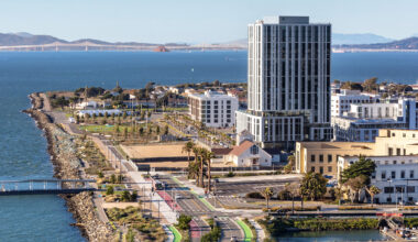 DBA installs tallest building on Treasure Island in San Francisco