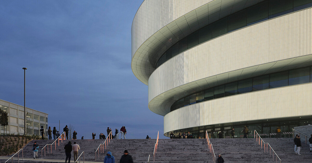 david chipperfield's arena milano prepares for the 2026 winter olympics