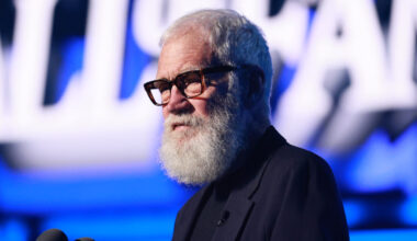 David Letterman speaks onstage during the 2025 Rock & Roll Hall Of Fame Induction Ceremony at Peacock Theater in Los Angeles on November 8, 2025