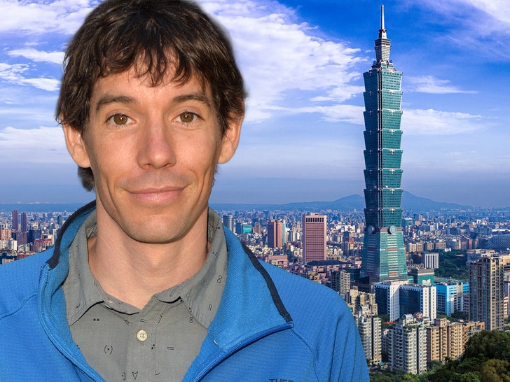 alex honnold Taipei 101 building getty comp