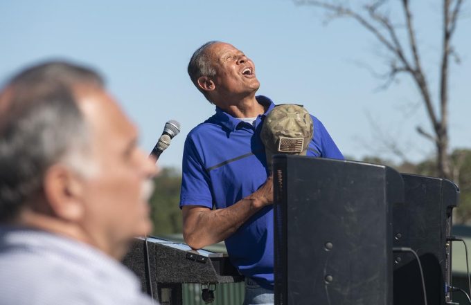 Trump might join Neal McCoy to say pledge at White House early Wednesday morning