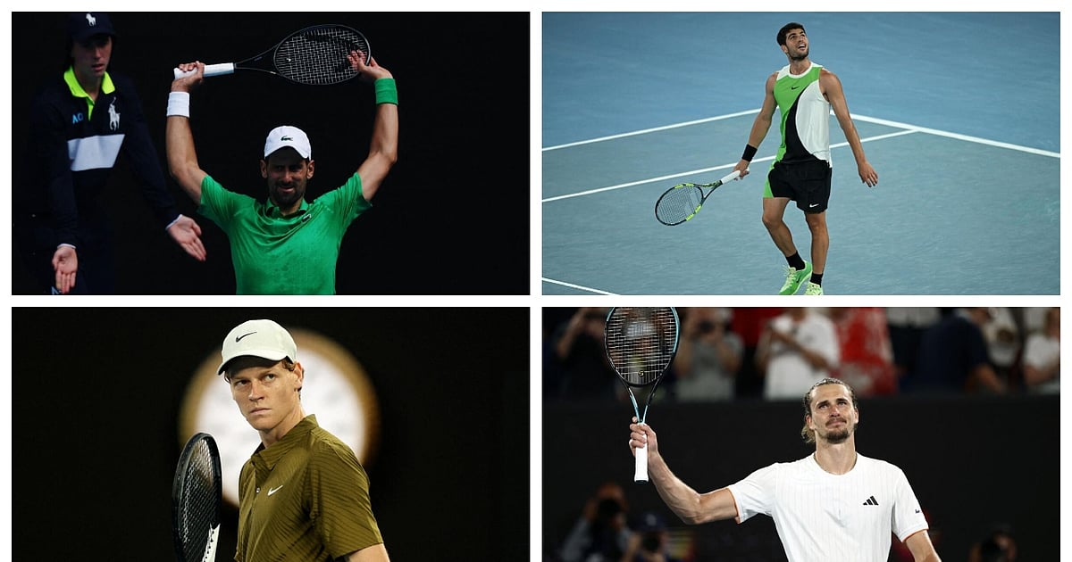 Australian Open 2026: Top 4 seeded players reach tournament semifinals for first time since 2012 - deccanherald.com