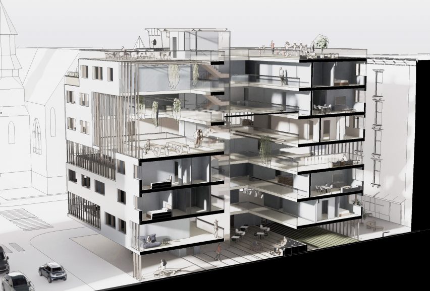 Bedford residential complex by Julia Staufemberg