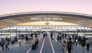 Flurry of famed architects submit designs for Trump airport terminal