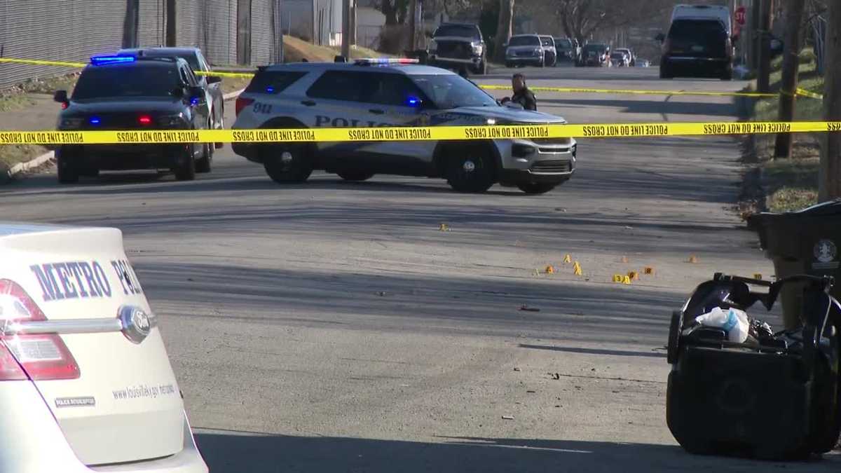 Man shot in Shawnee neighborhood; more than a dozen shell casings in the street