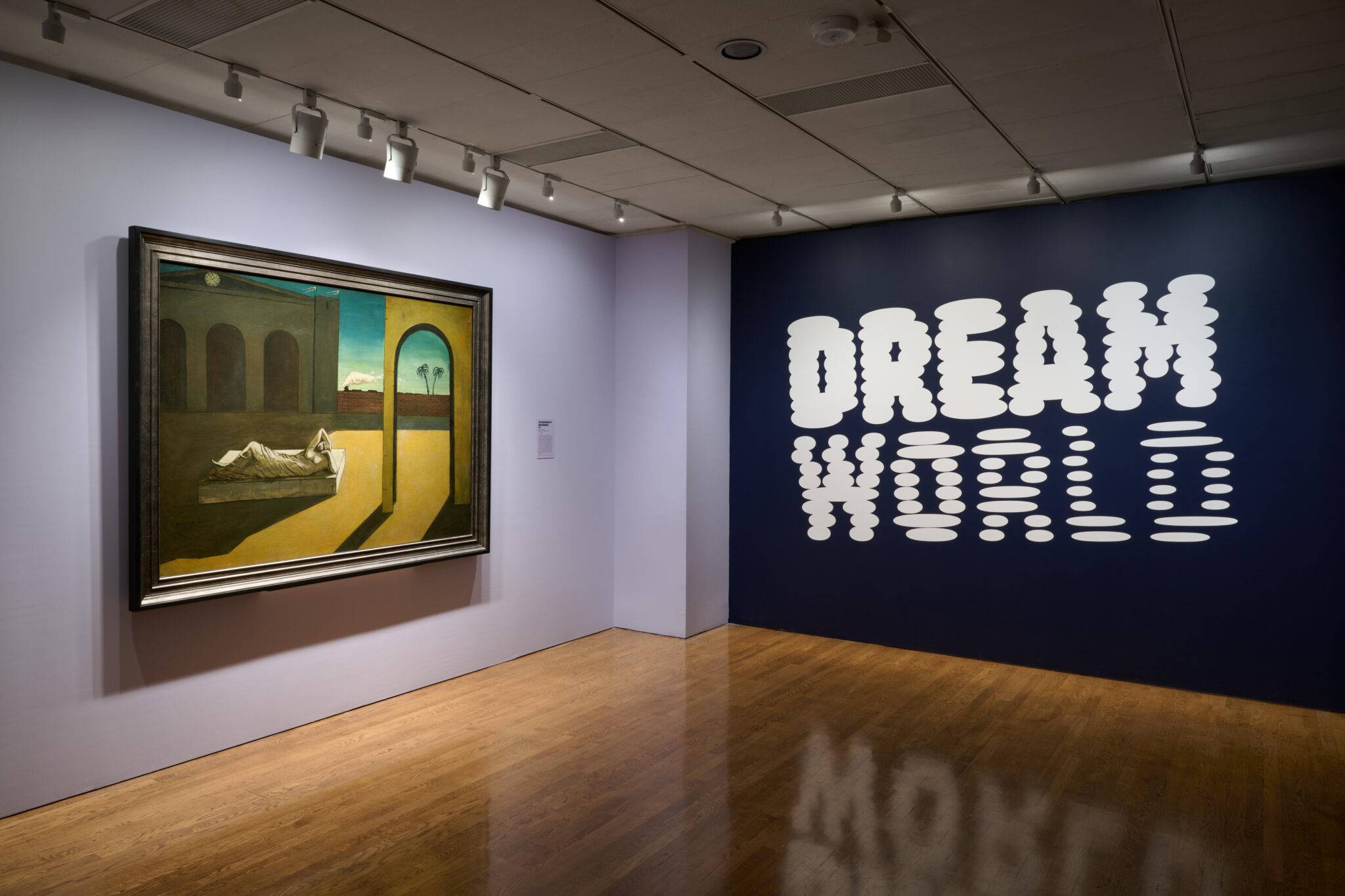 Installation view of “Dreamworld: Surrealism at 100,” now open at the Philadelphia Museum of Art. (Photo: Aimee Almstead)