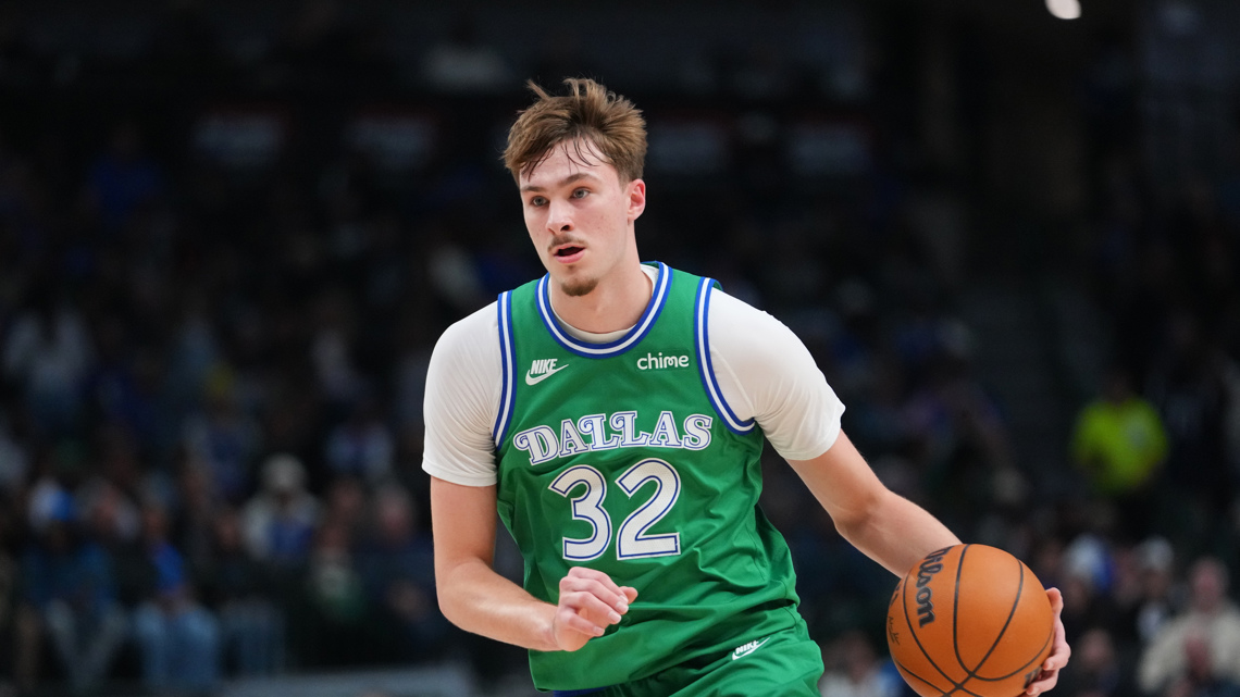 Mavericks rookie star Cooper Flagg out against Jazz because of ankle injury