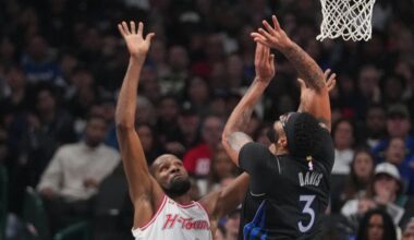 Rockets' Sengun leaves game vs. Mavericks early with ankle sprain