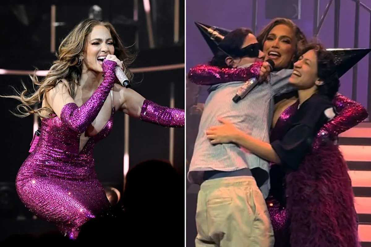 Jennifer Lopez Shares the Best Advice She Received After Her Third Divorce as Her Kids Join Her for NYE Show