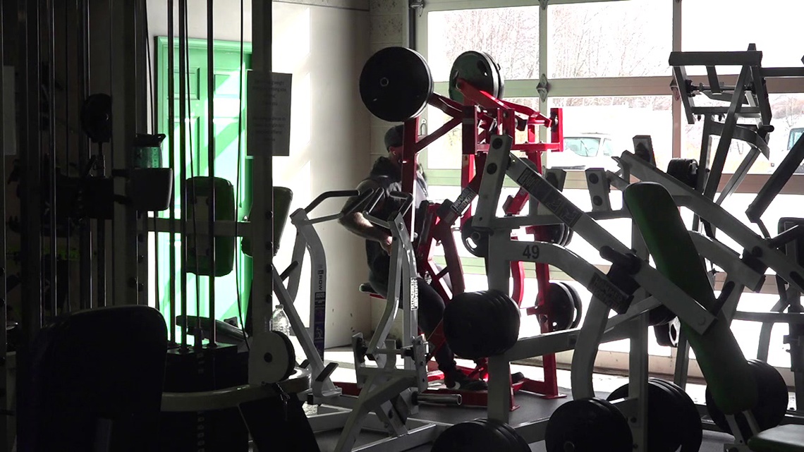 Breaking a sweat on the first day of the year