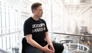 Elon Musk is photographed at Space X in Brownsville, Texas on May 27, 2025. (Marvin Joseph/The Washington Post via Getty Images)