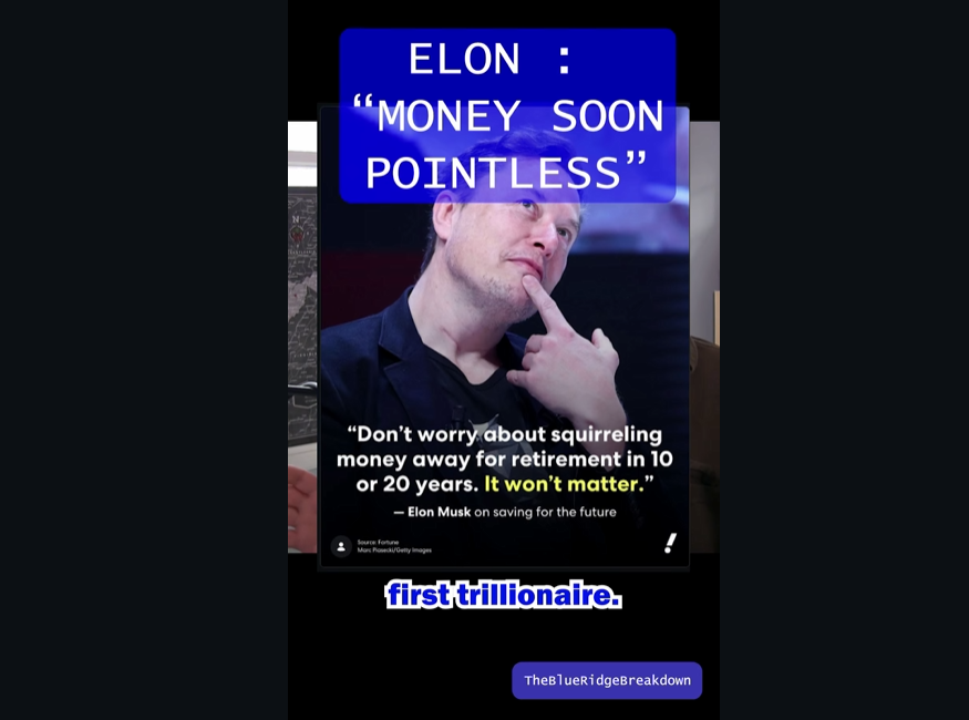 Trillionaire steals all our Social Security info, says 'Don't squirrel away' for retirement