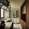 Estrela Apartment - Lucky Star / Spacegram - Interior Photography, Kitchen, Wood, Countertop, Lighting, Glass