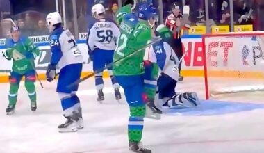 Evgeny Kuznetsov scores first goal with Salavat Yulaev: ‘It’s nice to see the bird in green’