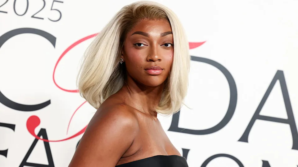 Angel Reese at the 2025 CFDA Fashion Awards held at The American Museum of Natural History on November 03, 2025 in New York, New York. Photo by Stephanie Augello&sol;WWD via Getty Images