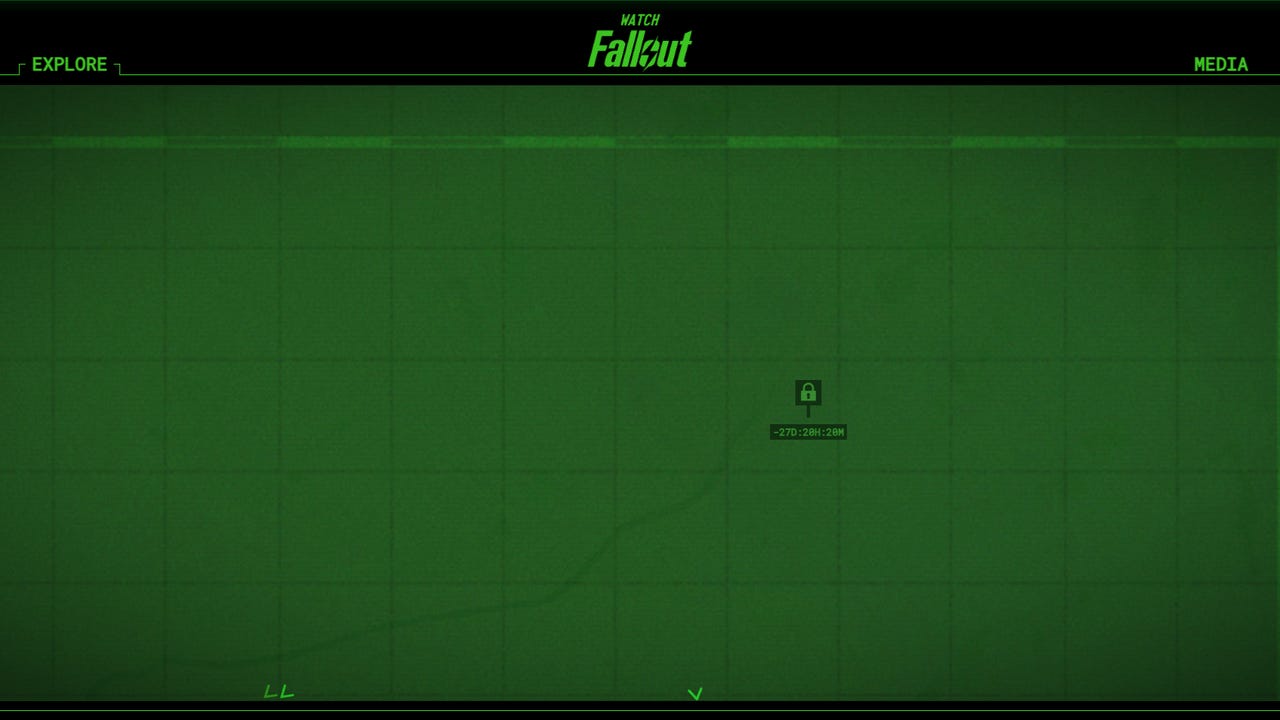Locked Fallout TV Show Countdown Timer Coincides With Season 2 Finale — but Fans Are Hoping It Also Signals a Fallout 3 or New Vegas Remaster Shadowdrop